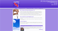 Desktop Screenshot of amflettings.co.uk