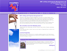 Tablet Screenshot of amflettings.co.uk